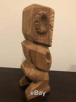 Tangaroa Rarotonga Cook Islands Hand Carved Wood Figure