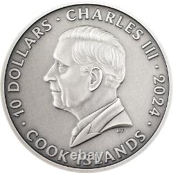The Book of Souls 2 oz silver coin Cook Islands 2024