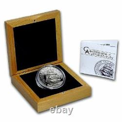 The Great Tea Race 2oz Silver Proof Coin Smart Mint Mintage 999