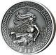 The Norse Gods Sif 2 oz Antique Finish Silver Coin Cook Islands