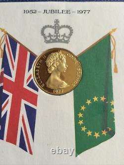 The Queen Elizabeth II 1977 $100 Gold Coin of The Cook Islands