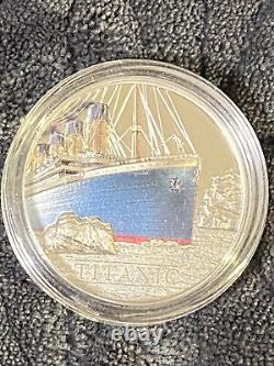 Titanic - 2022 Cook Islands Titanic 1 oz Silver Ultra High Relief Proof Coin