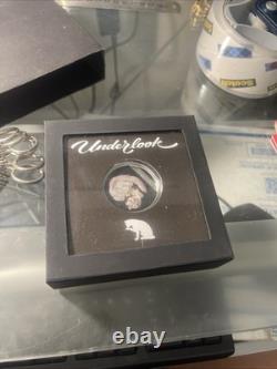 Under Cat 1 oz proof silver coin Cook Islands 2024 with the box