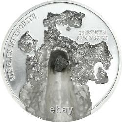VINALES METEORITE 1oz Silver High Relief Proof Coin 2020 COOK ISLANDS $5 Dollars