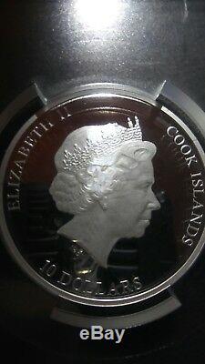 Very Rare 2016 Cook Islands Silver Egyptian Labyrinth PR70dcam ONLY 999 MINTED