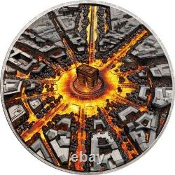 Ville De Nuit Paris 2026 $20 3 oz Silver Black Proof Coin Cook Islands CIT