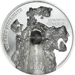 Vinales Meteorite 1 oz high relief silver coin Cook Islands 2020