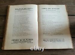 Vintage 1904 1905 Blue Island IL Illinois City Directory Cook County Telephone