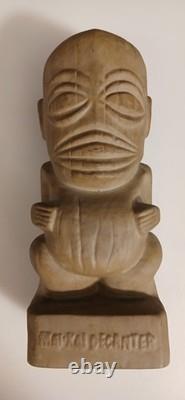 Vintage 1960s Mai-Kai Don Q El Dorado Rum Tiki Decanter Cook Islands Tangaroa