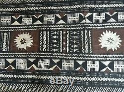 Vintage Cook Island Maori Tapa Kapa Bark Cloth