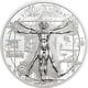 Vitruvian Man X-Ray 1 oz Proof Silver Coin 5$ Cook Islands 2021