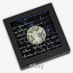 Vitruvian Man X-Ray 1 oz Proof Silver Coin 5$ Cook Islands 2021
