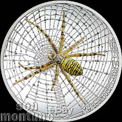 WASP SPIDER Magnificent Life Series 1oz Silver Proof Coin 2016 COOK ISLANDS $5