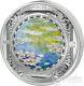 WATER LILIES Monet Masterpieces of Art 3 Oz Silver Coin 20$ Cook Islands 2015
