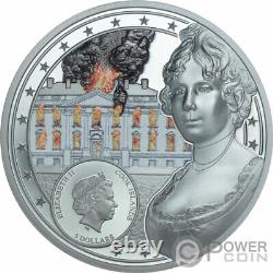 WHITE HOUSE PF70 By Miles Standish 1 Oz Silver Coin 5$ Cook Islands 2020