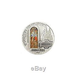 WINDOWS OF HEAVEN COLOGNE Silver Coin 10$ Cook Islands 2010