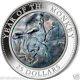 Year of the Monkey Mother of Pearl 5 oz Silver Coin $25 Cook Islands 2016